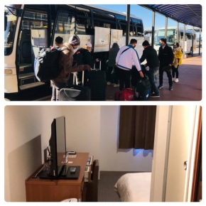 ホテル生活に入ります！